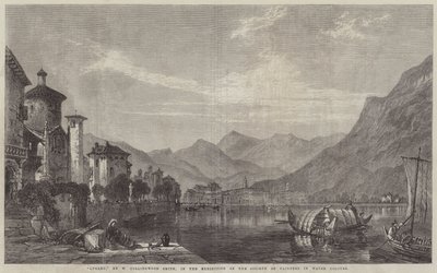 Lugano by William Harding Collingwood Smith