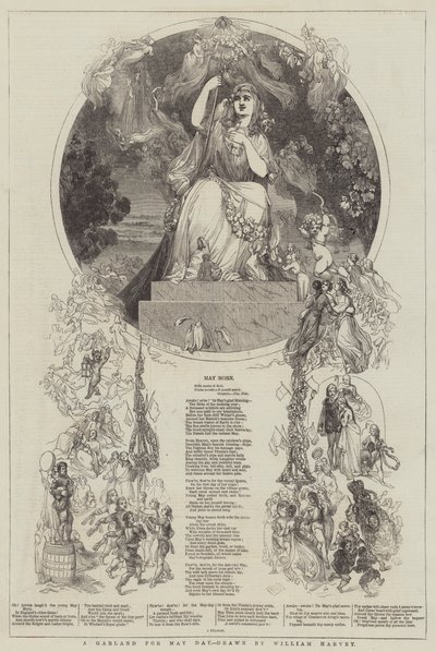 A Garland for May Day by William Harvey