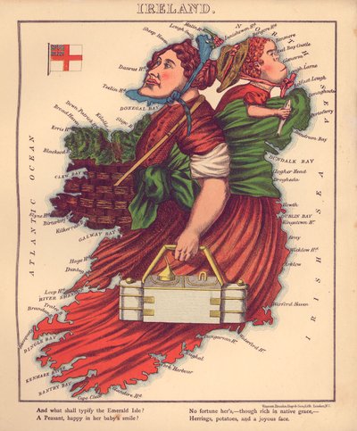 Geographical fun - being humorous outlines of various countries, with an introduction and descriptive lines by William Harvey