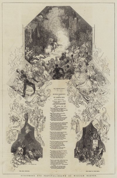 Midsummer Eve Festival by William Harvey