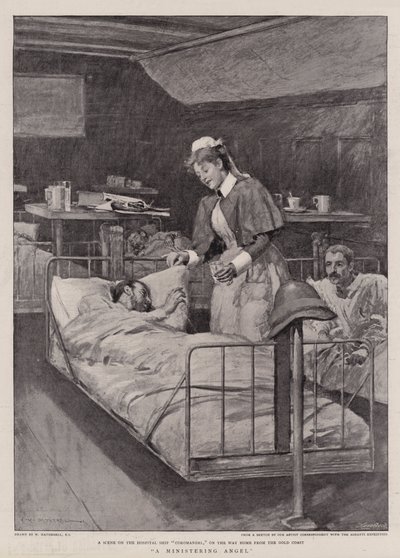 A Ministering Angel by William Hatherell
