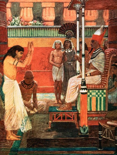 Pharaoh Tells His Dream by William Hatherell