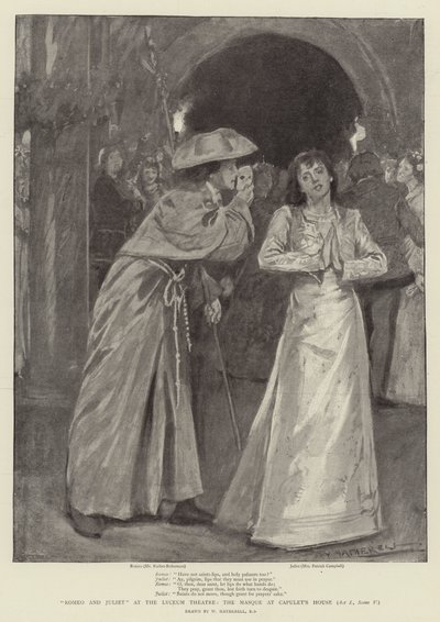 Romeo and Juliet at the Lyceum Theatre, the Masque at Capulet