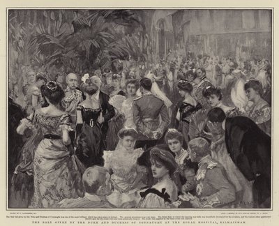 The Ball given by the Duke and Duchess of Connaught at the Royal Hospital, Kilmainham by William Hatherell