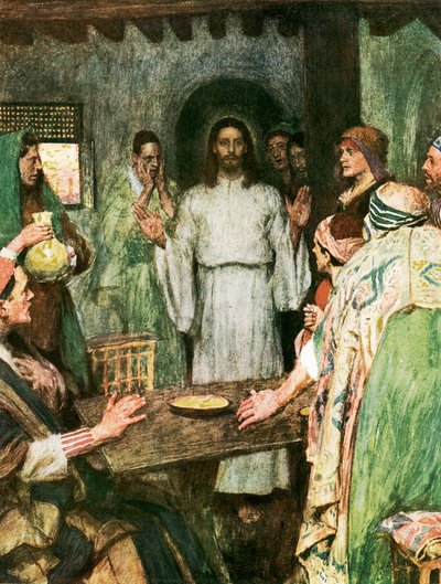 Then Came Jesus and Stood in Their Midst by William Hatherell
