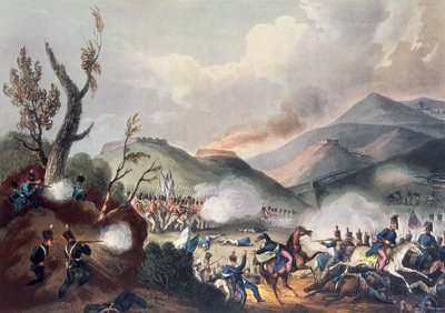 Battle of Busaco, 27th September, 1810 by William Heath