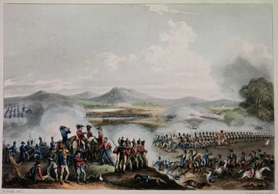 Battle of Talavera, 28th July, 1809, engraved by Thomas Sutherland by William Heath