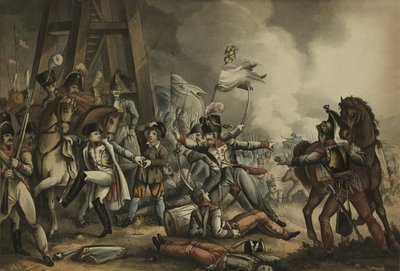 Sauve qui peut, or Every man for himself, aquatint by Thomas Sutherland, published by James Jenkins, 1 May 1816 by William Heath