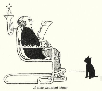 A New Musical Chair by William Heath Robinson