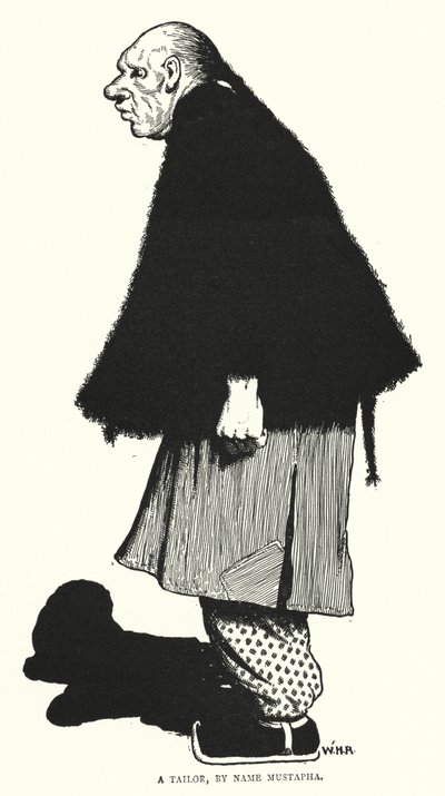 A tailor, by name Mustapha by William Heath Robinson