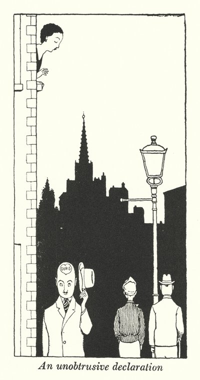 An Unobtrusive Declaration by William Heath Robinson