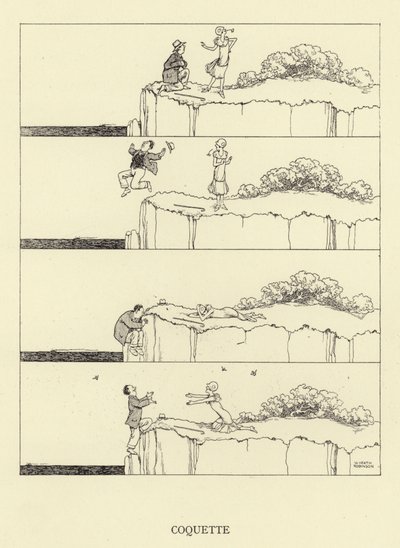 Coquette by William Heath Robinson