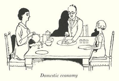 Domestic economy by William Heath Robinson