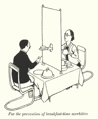 For the prevention of breakfast-time acerbities by William Heath Robinson