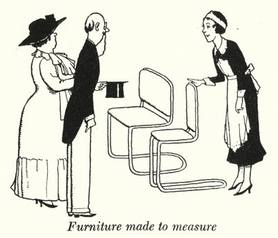 Furniture made to measure by William Heath Robinson