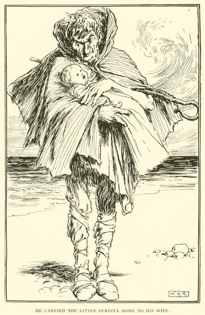 He carried the Little Perdita home to his wife by William Heath Robinson