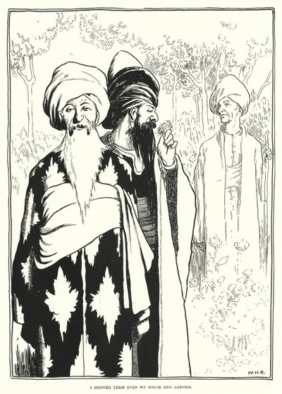 I showed them over my house and garden by William Heath Robinson