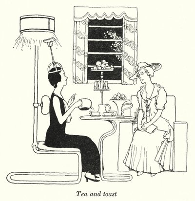 Tea and Toast by William Heath Robinson