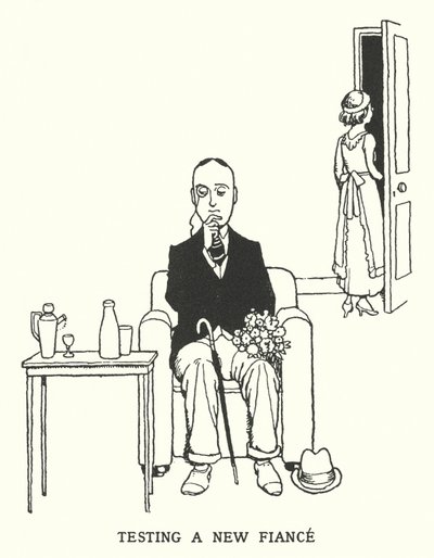 Testing a New Fiance by William Heath Robinson