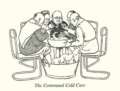 The Communal Cold Cure by William Heath Robinson