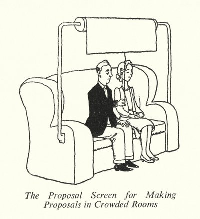 The Proposal Screen for Making Proposals in Crowded Rooms by William Heath Robinson