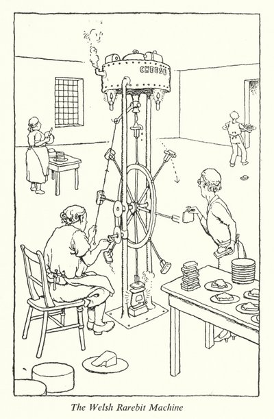 The Welsh Rarebit Machine by William Heath Robinson