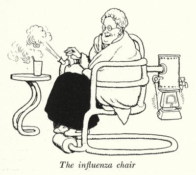 The Influenza Chair by William Heath Robinson