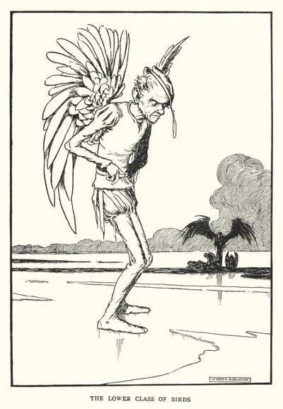 The lower class of birds by William Heath Robinson