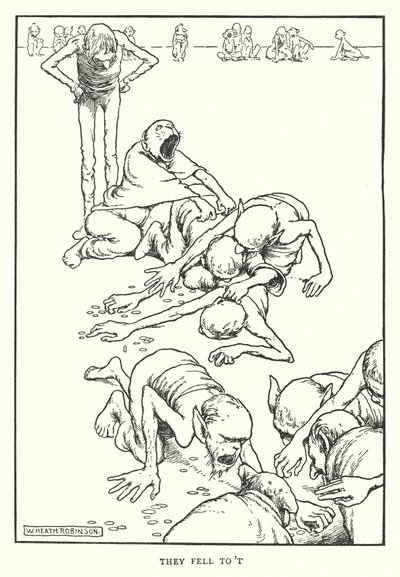 They fell to it by William Heath Robinson