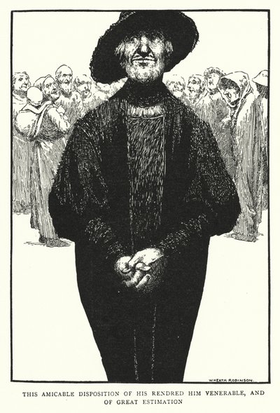 This amicable disposition of his rendered him venerable, and of great estimation by William Heath Robinson