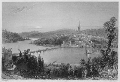 Londonderry by William Henry (after) Bartlett