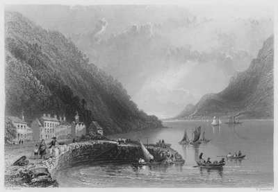 Ross-Trevor Pier by William Henry (after) Bartlett