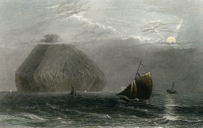 Ailsa Craig, engraved by J. T. Willmore by William Henry Bartlett