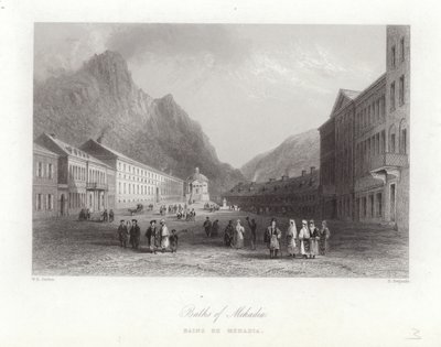 Baths of Mehadia by William Henry Bartlett