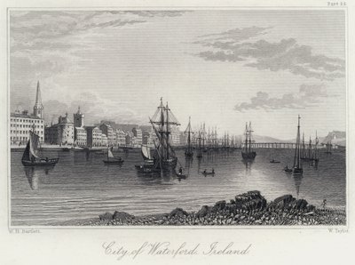 City of Waterford, Ireland by William Henry Bartlett
