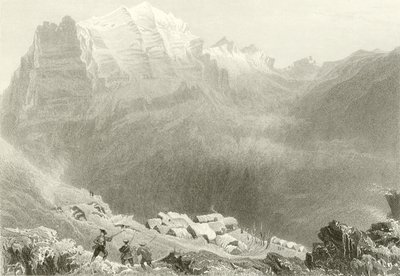 Dormeilleuse, High Alps, the scene of Felix Neffs