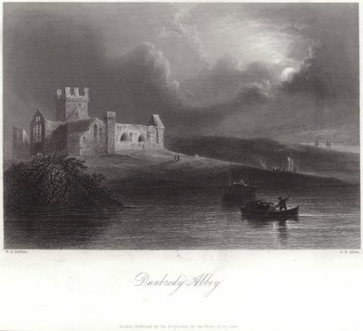 Dunbrody Abbey in County Wexford by William Henry Bartlett