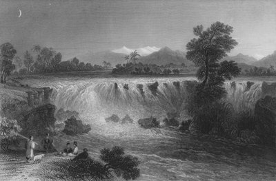Fall of the River Cydnus, Near Tarsus by William Henry Bartlett
