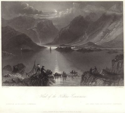 Head of the Killeries, Connemara by William Henry Bartlett