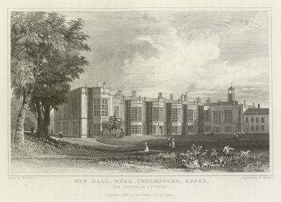 New Hall, near Chelmsford, Essex, now occupied as a Nunnery by William Henry Bartlett