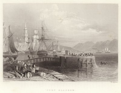 Port Glasgow by William Henry Bartlett