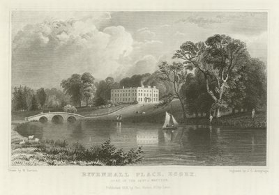 Rivenhall Place, Essex, Seat of the Reverend J Western by William Henry Bartlett