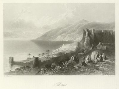 Tiberias by William Henry Bartlett