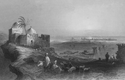 Tyre, from the Mainland by William Henry Bartlett