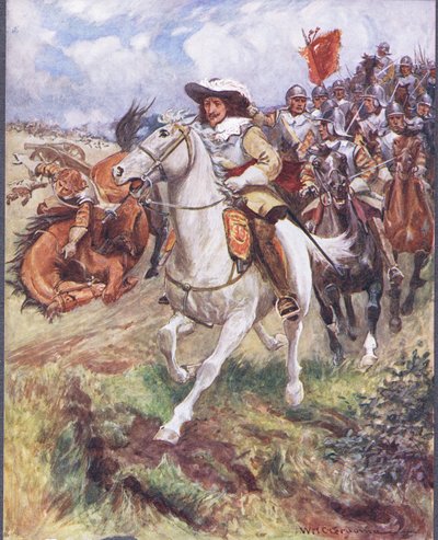 Our cuirassiers have burst on the ranks of the accurst, illustration from 