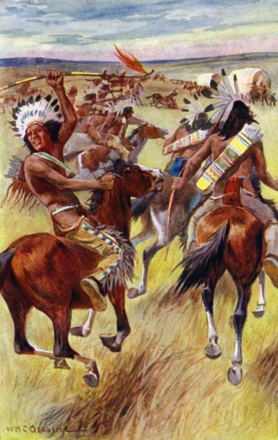 Puffs of Smoke and the Report of Rifles Showed That My Friends Were Determined to Defend Themselves by William Henry Charles Groome