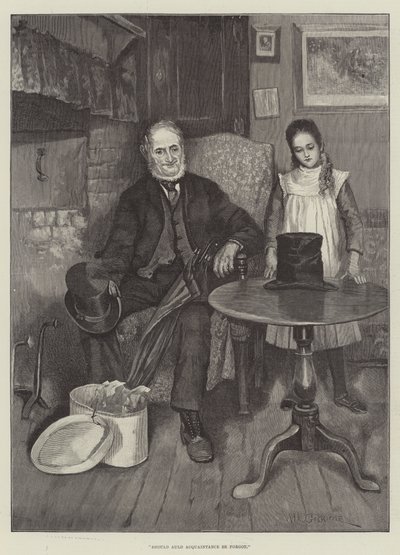 Should Auld Acquaintance Be Forgot by William Henry Charles Groome