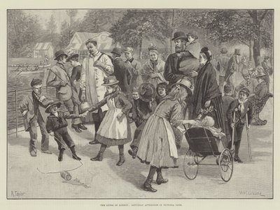The Lungs of London, Saturday Afternoon in Victoria Park by William Henry Charles Groome