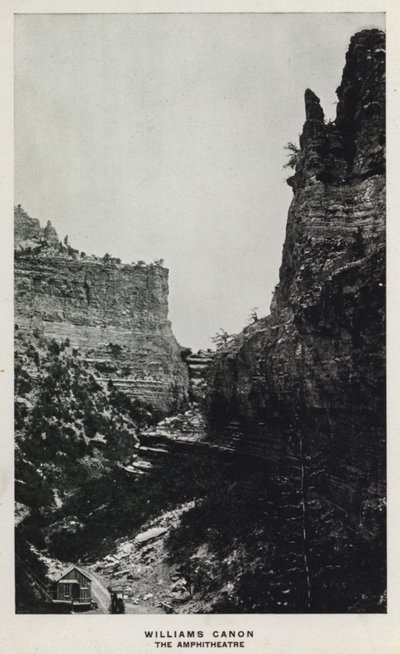 Canyons of Colorado: Williams Canyon, The Amphitheatre by William Henry Jackson