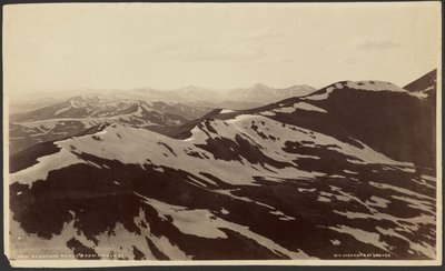 Saguache Range from Mount Ouray by William Henry Jackson